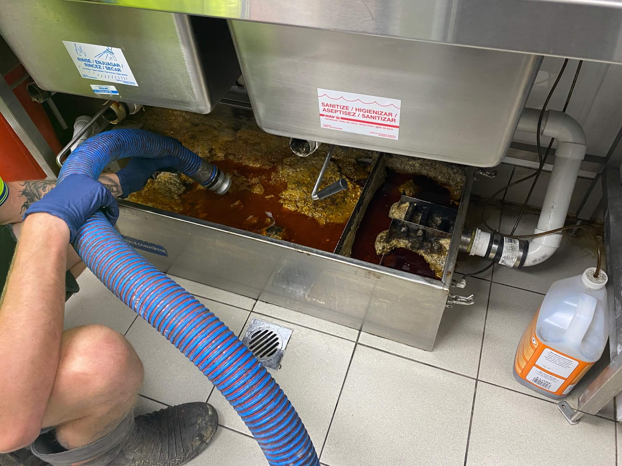 Grease Trap Cleaning in Valparaiso